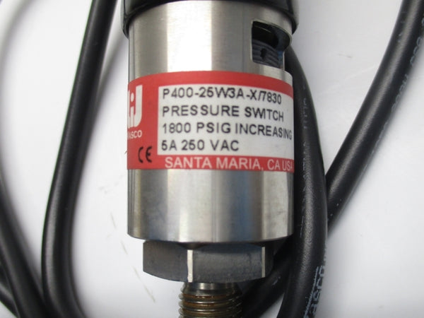 WASCO P400-25W3A-X/7830 1800PSI 5A 250VAC NSNP