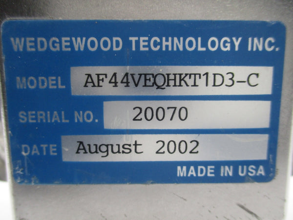 WEDGEWOOD TECHNOLOGIES AF44VEQHKT1D3-C NSNP