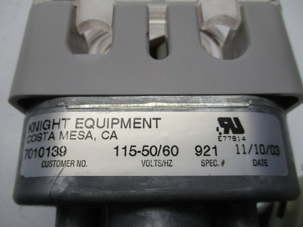 KNIGHT EQUIPMENT 7010139 115V NSNP