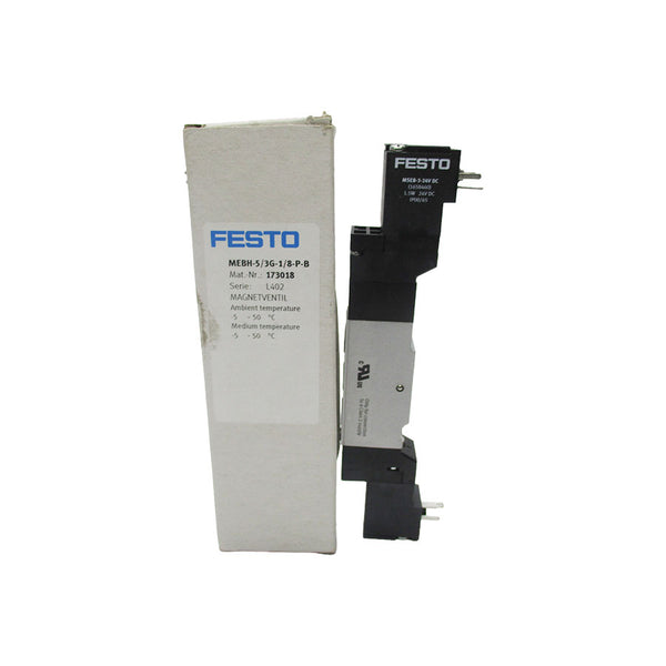 FESTO MEBH-5/3G-1/8-P-B 173018 24VDC NSMP