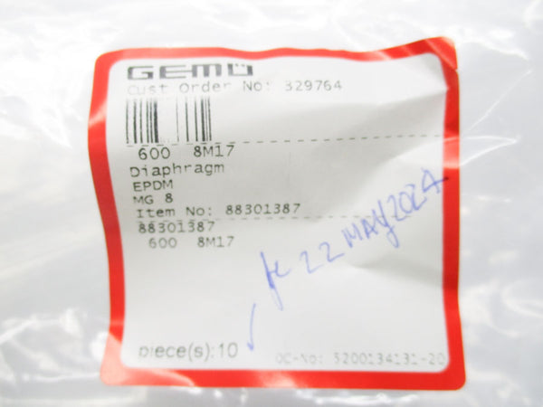 GEMU 6008M17 (PKG OF 10) NSMP
