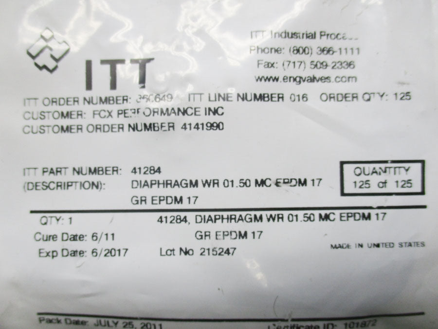 ITT 41284 NSMP