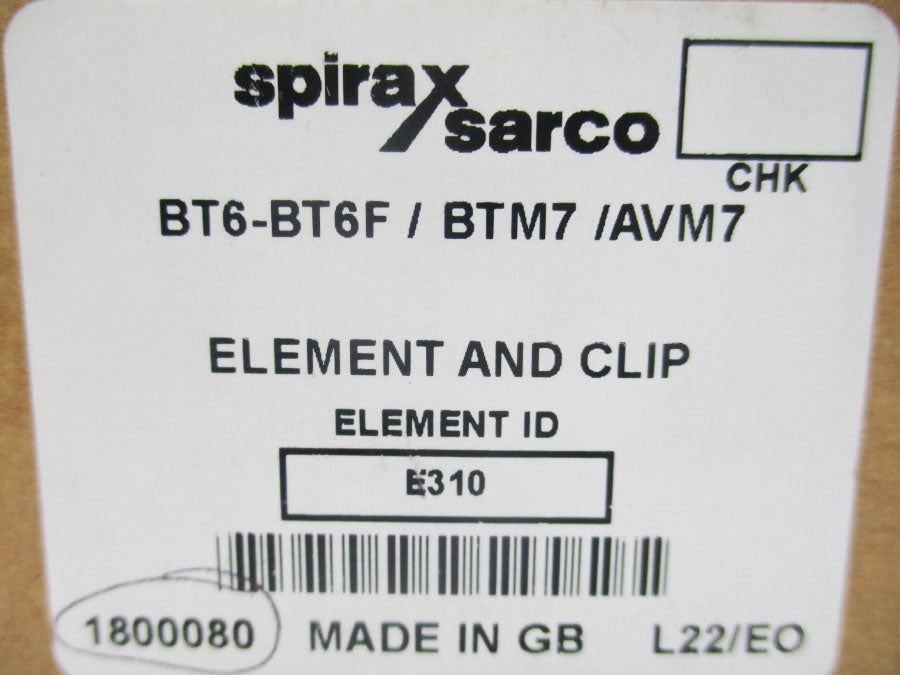 SPIRAX SARCO 1800080 NSMP