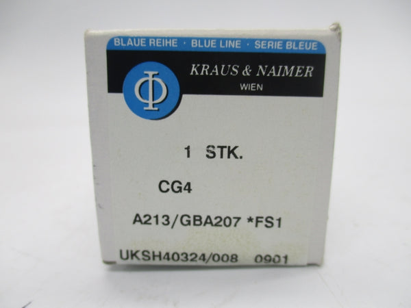KRAUS & NAIMER CG4-A213/GBA207 400VAC 10A  NSMP