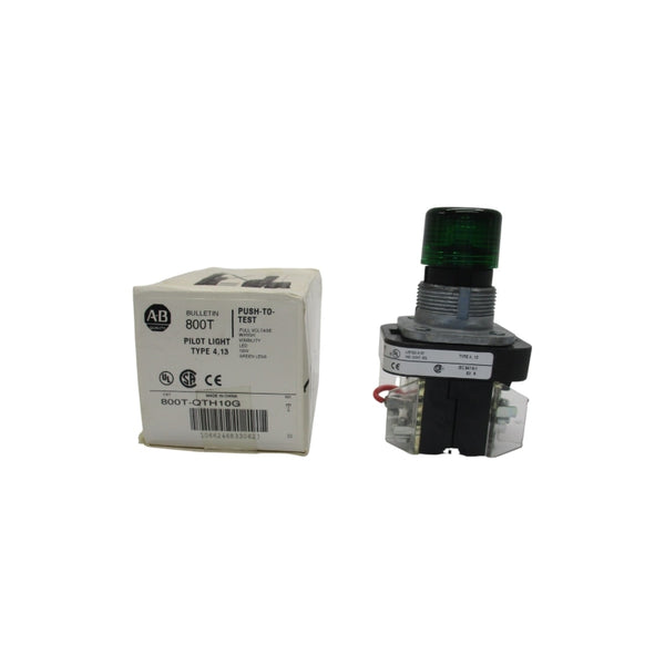 ALLEN BRADLEY 800T-QTH10G SER.T 120V (WH) NSMP
