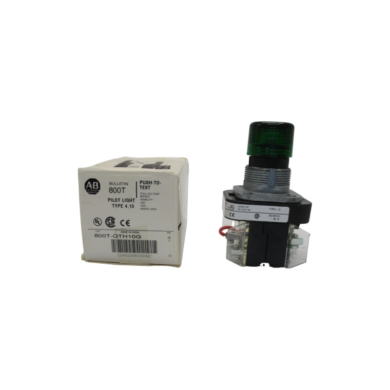 ALLEN BRADLEY 800T-QTH10G SER.T 120V (WH) NSMP