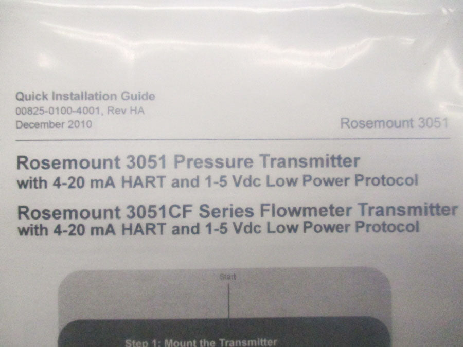 ROSEMOUNT 3051 NSMP