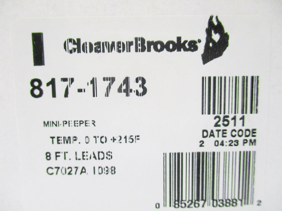 CLEAVER BROOKS 817-1743 NSMP