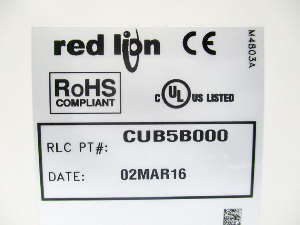 RED LION CONTROLS CUB5B000 9-28VDC NSMP