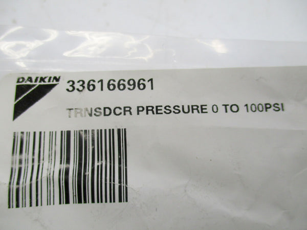 DAIKIN 336166961 0-100PSI NSMP