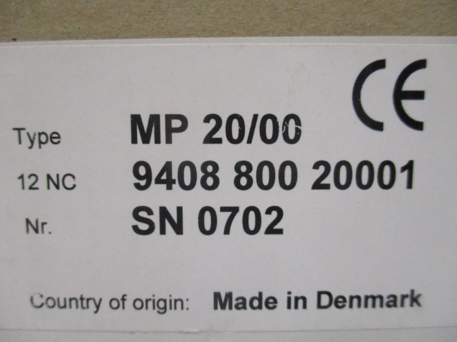 METEOR MP20/00 9408-800-20001 12-24VDC NSMP