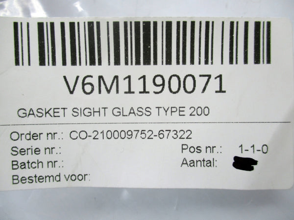 GASKET V6M1190071 NSMP