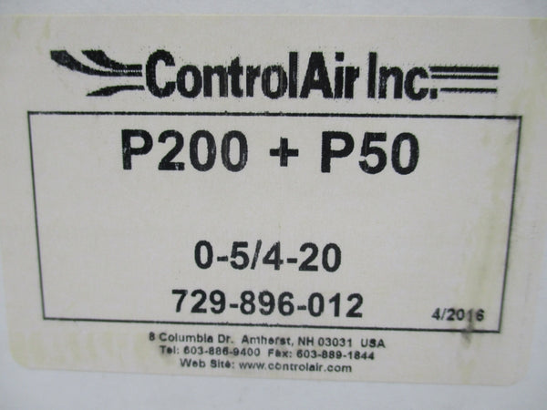 CONTROL AIR P200+P50 729-896-012 10-42VDC NSMP