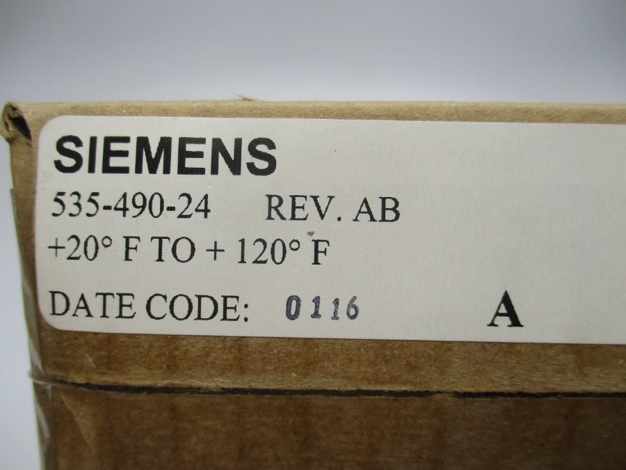 SIEMENS 535-490-24 REV. AB NSMP