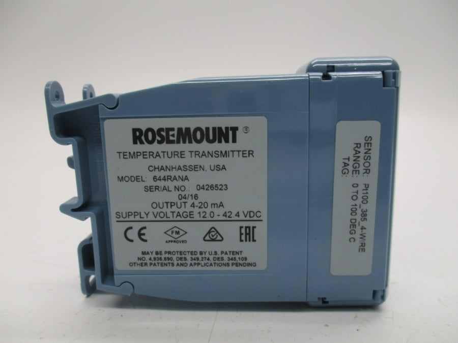 ROSEMOUNT 644RANA 12.0-42.4VDC NSMP