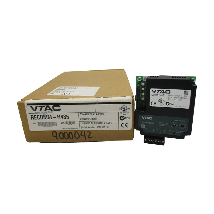 VTAC REC0MM-H485 5VDC F/W 1.004 5VDC NSFS