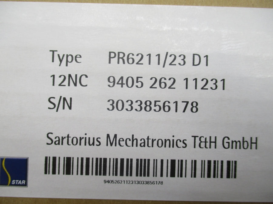 SARTORIUS PR6211/23D1 NSMP