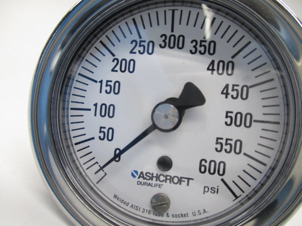 ASHCROFT 25-1009-SW-02B-600# 600PSI NSMP