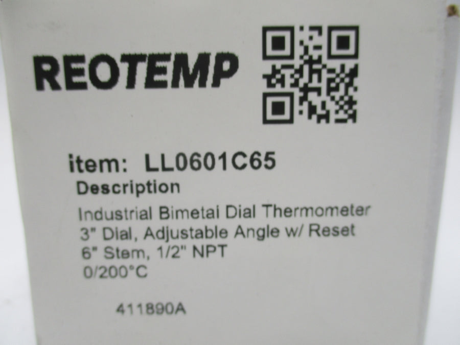 REOTEMP LL0601C65 3" NSMP