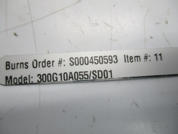 BURNS ENGINEERING 300G10A055/SD01 NSNP