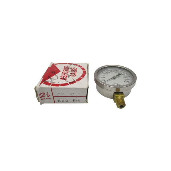 ASHCROFT 1009A1/4LC 2-1/2" NSMP