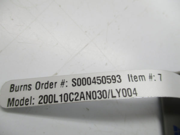 BURNS ENGINEERING 200L10C2AN030/LY004 NSNP
