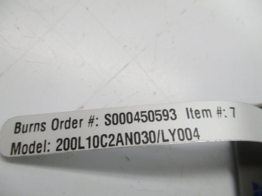 BURNS ENGINEERING 200L10C2AN030/LY004 NSNP