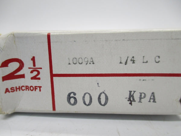 ASHCROFT 1009A1/4LC 2-1/2" NSMP