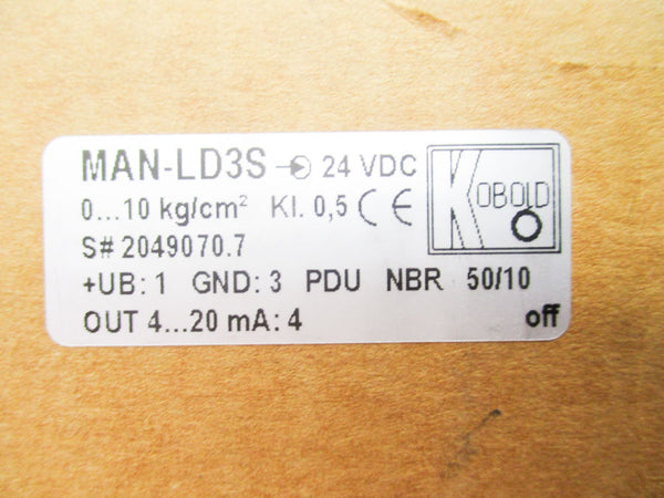 KOBOLD MAN-LD3S 24VDC NSMP