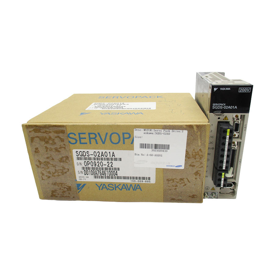 YASKAWA SGDS-02A01A 200-230V 2.4A NSMP