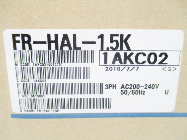 MITSUBISHI FR-HAL-1.5K 200-240VAC NSFS