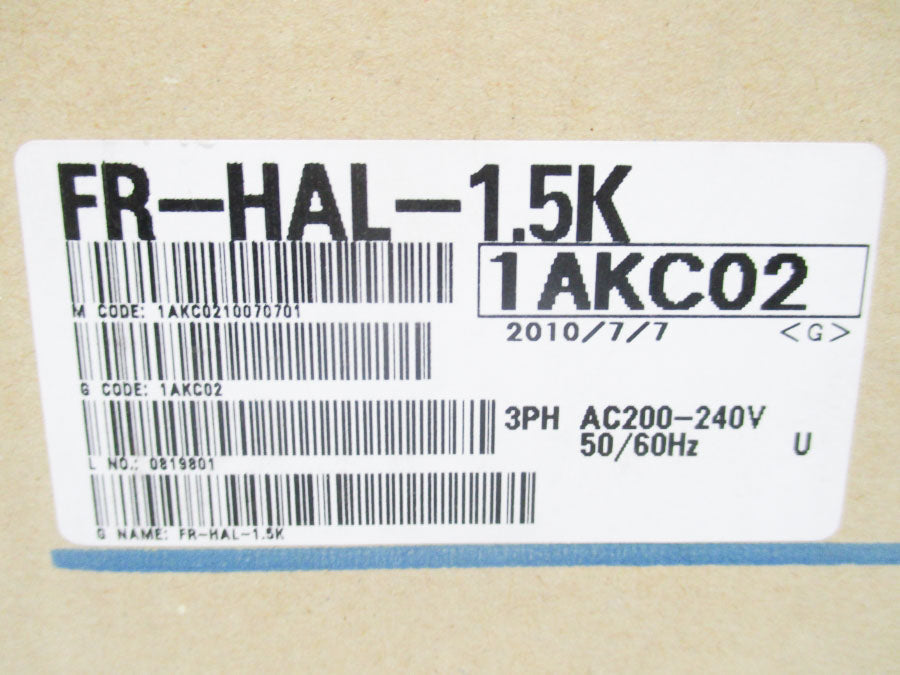 MITSUBISHI FR-HAL-1.5K 200-240VAC NSFS