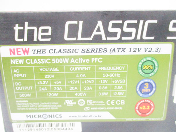 MICRONICS ATX 230V 20A NSMP