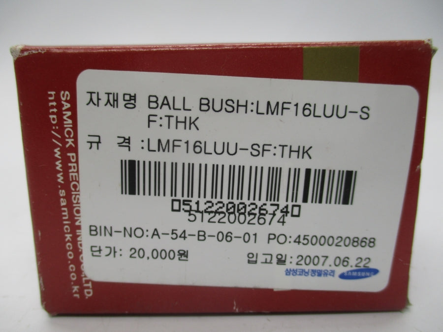 THK LMF16LUU-SF NSMP