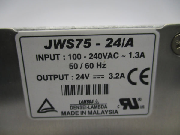 LAMBDA JWS75-24/A 100-240VAC 3.2A NSMP