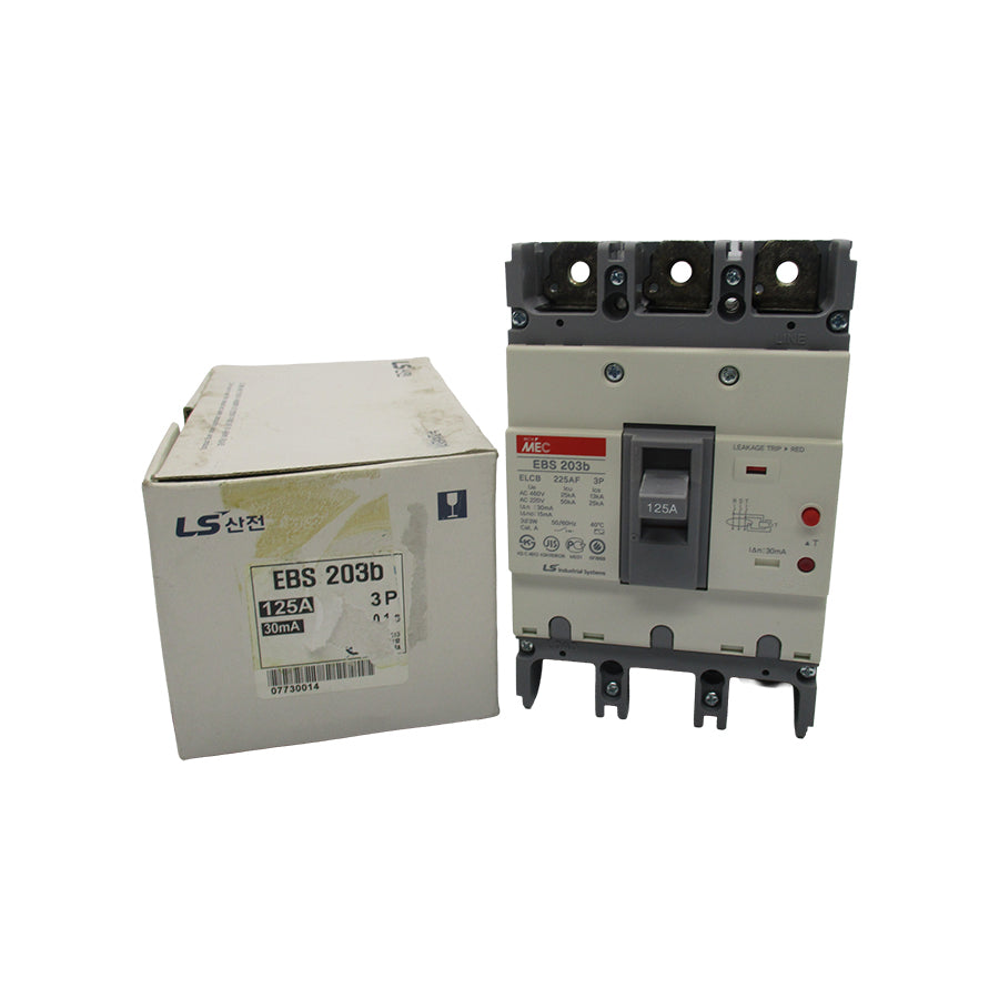 LS EBS203B 220/460VAC 125A NSMP