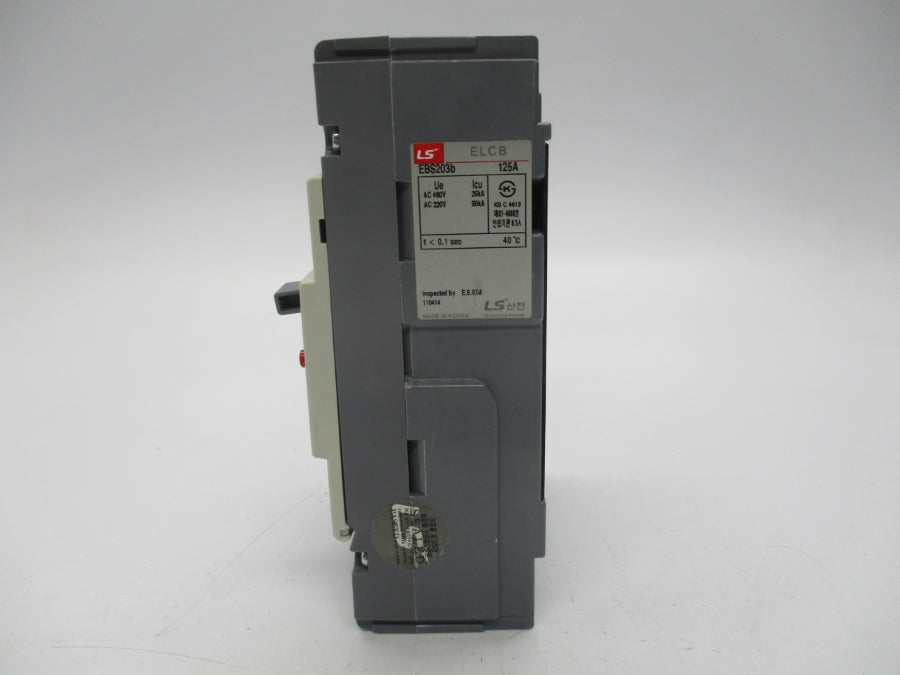 LS EBS203B 220/460VAC 125A NSMP