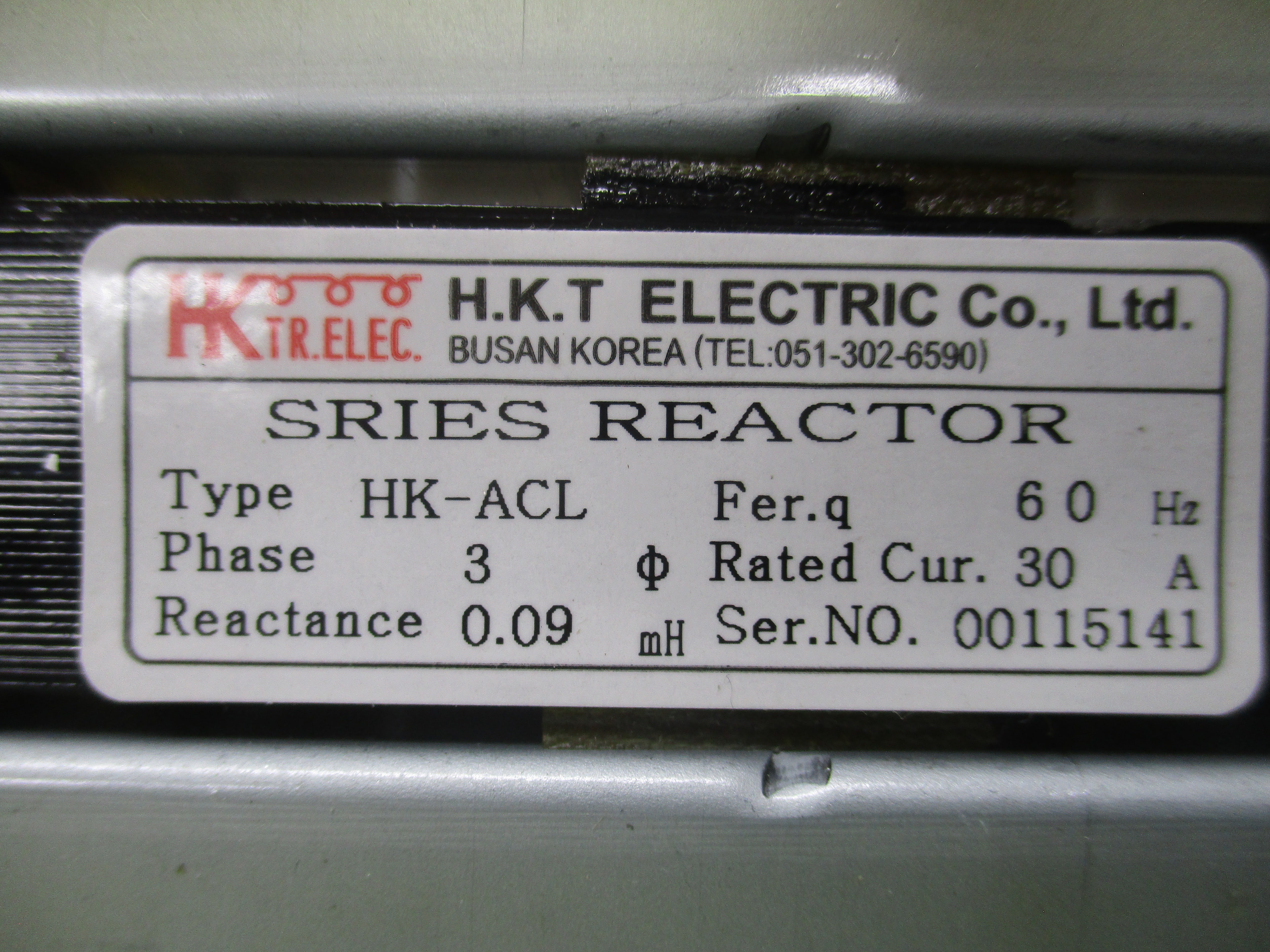 H.K.T ELECTRIC HK-ACL 30A NSNP