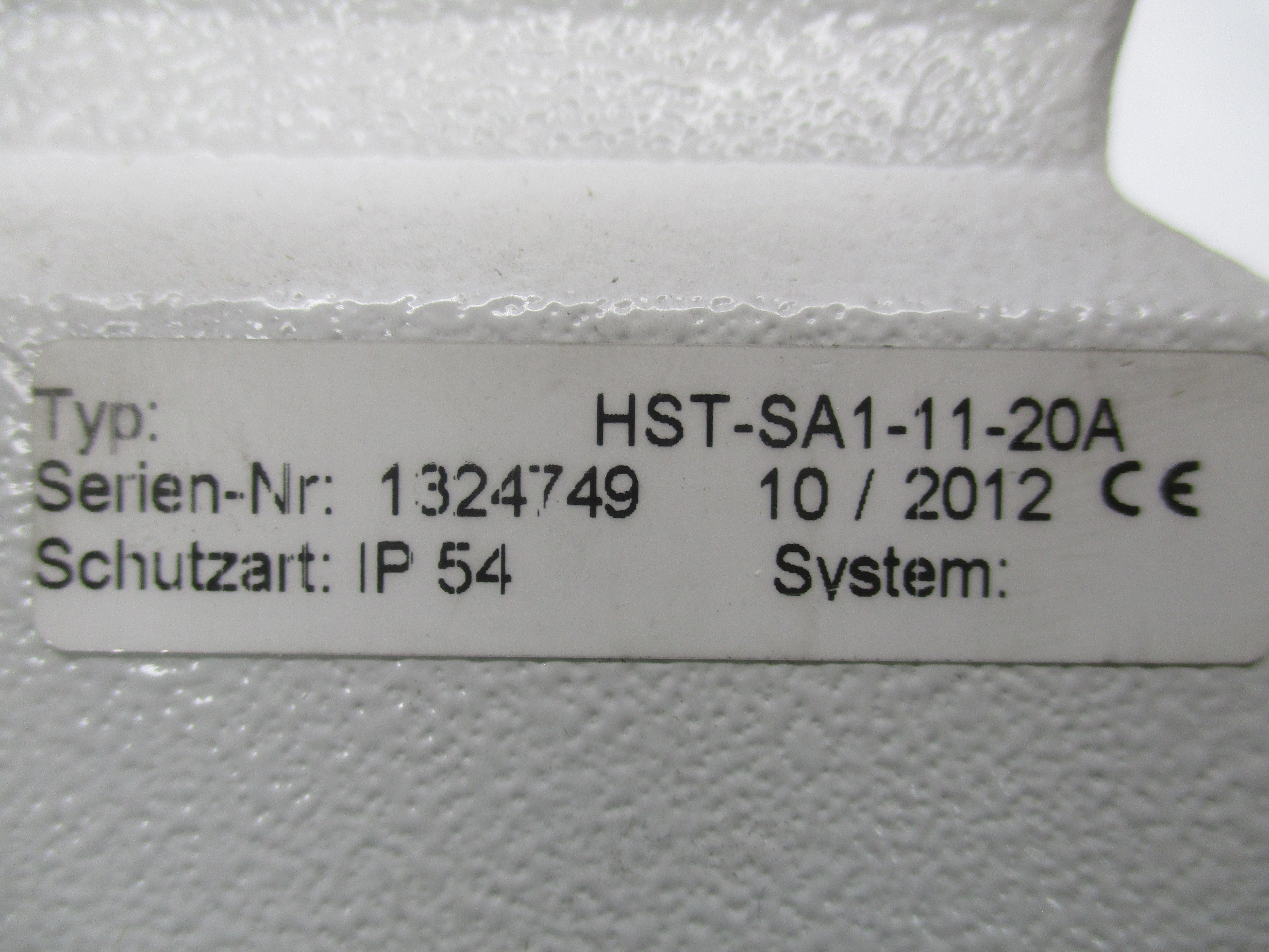 HAAKE HST-SA1-11-20A NSNP