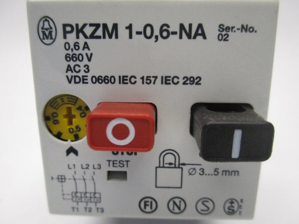 KLOCKNER-MOELLER PKZM1-0.6 600V 0.4-0.6A NSMP