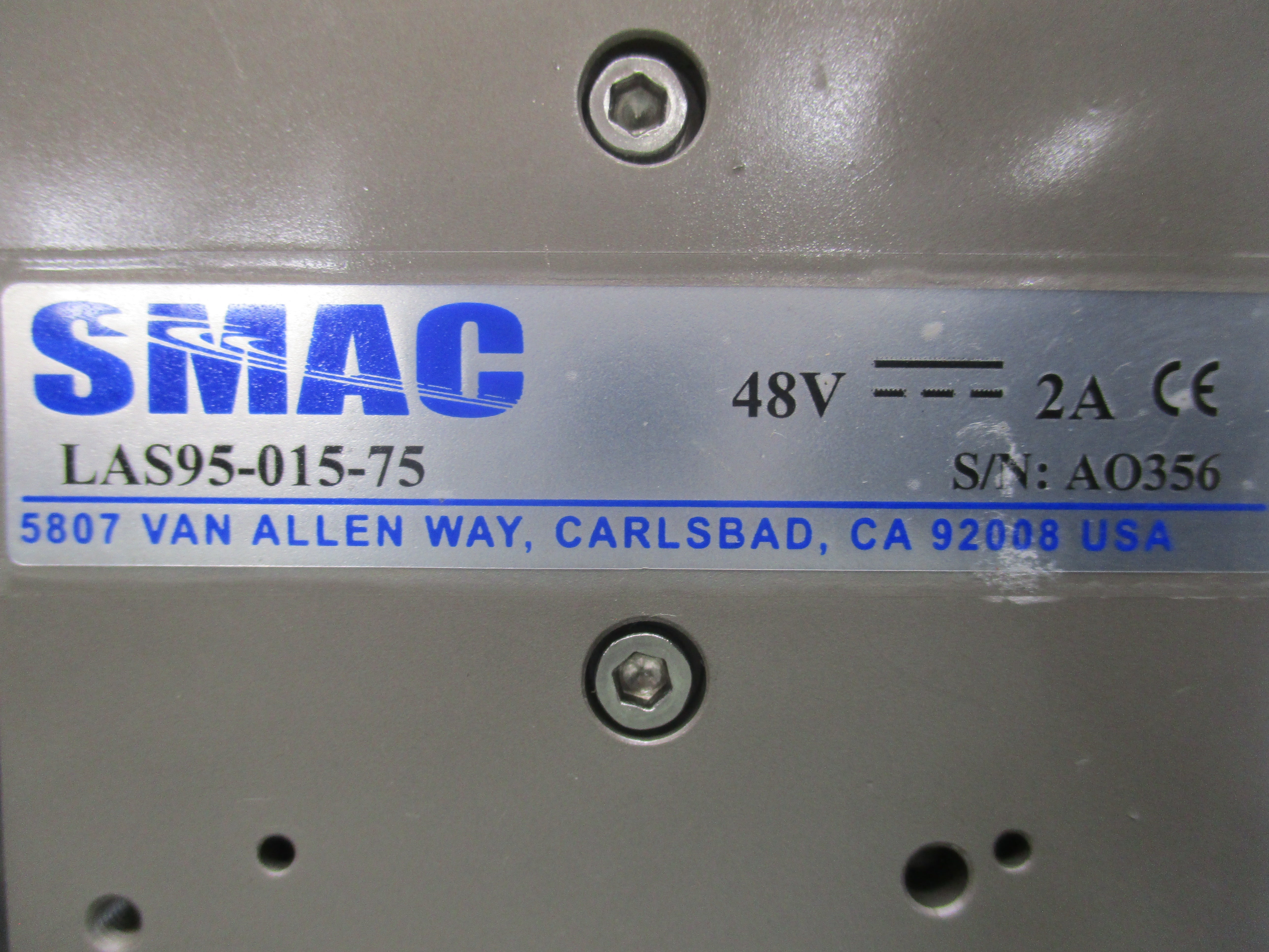 SMAC LAS95-015-75 48V 2A NSNP