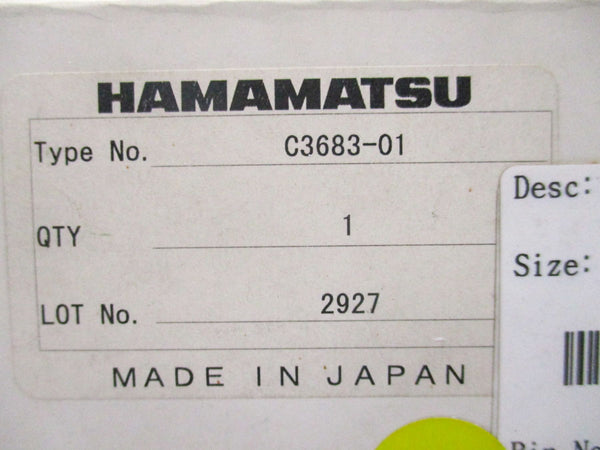HAMAMATSU C3683-01 NSMP