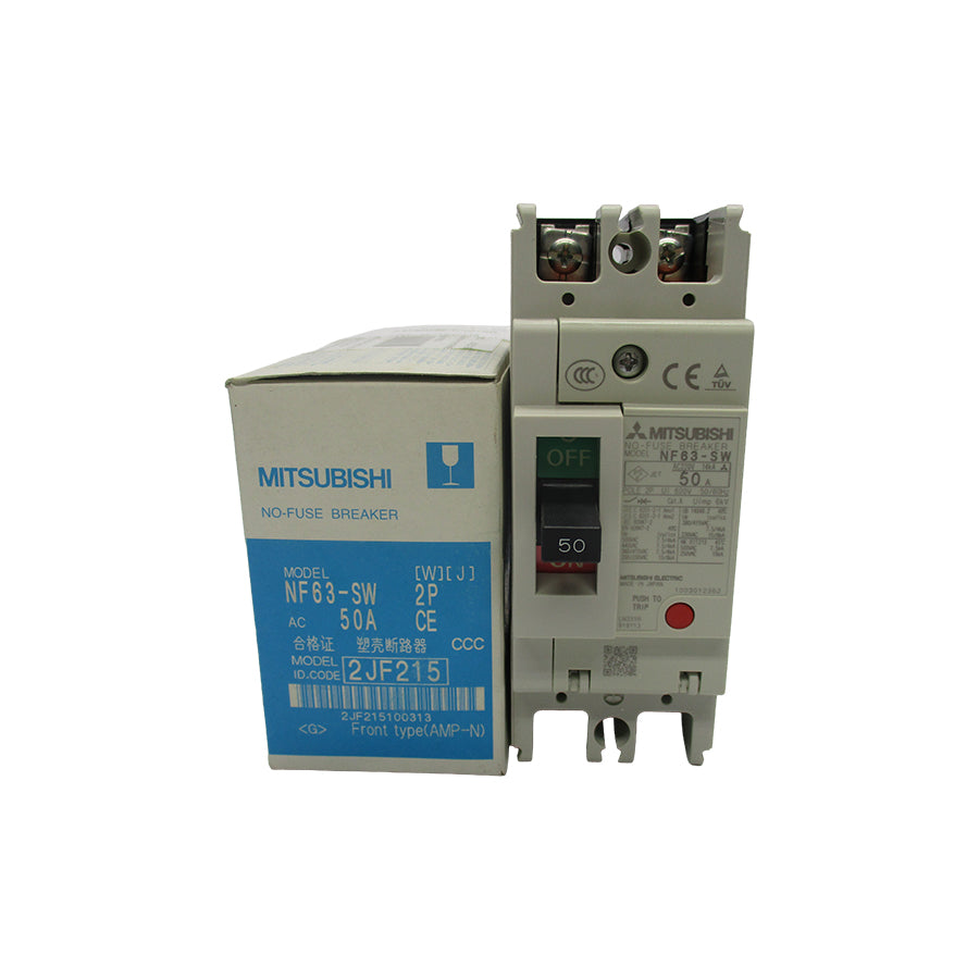 MITSUBISHI NF63-SW 220VAC 50A 2P NSMP