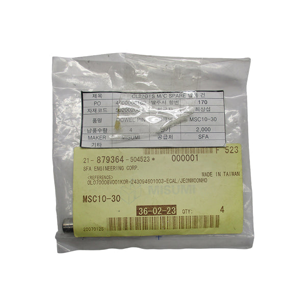 MISUMI MSC10-30 (PKG OF 2) NSMP
