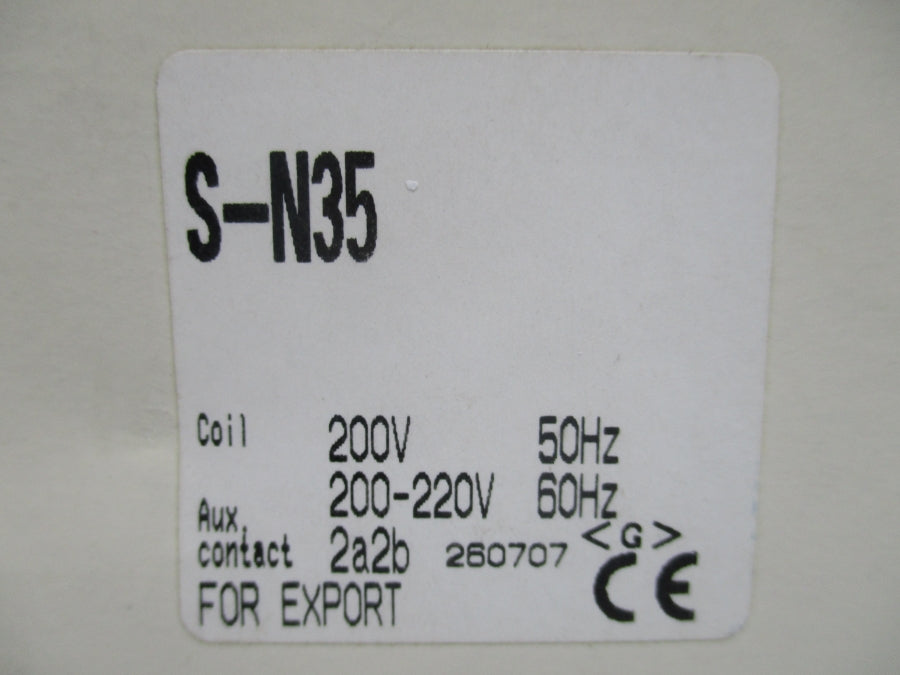 MITSUBISHI S-N35 200/200-220V 60A NSMP
