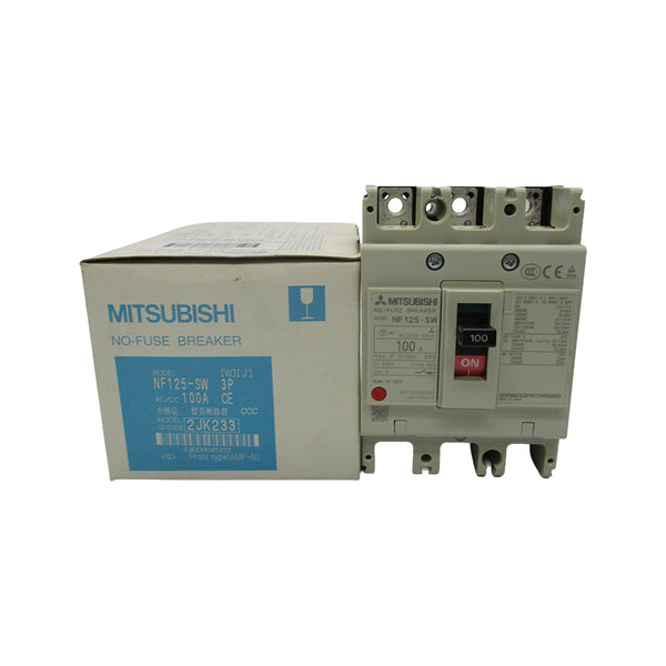 MITSUBISHI NF125-SW 220VAC 100A 3P NSMP
