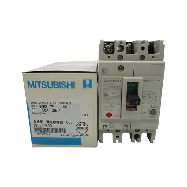 MITSUBISHI NV63-SW 100-440VAC 50A 3P NSMP