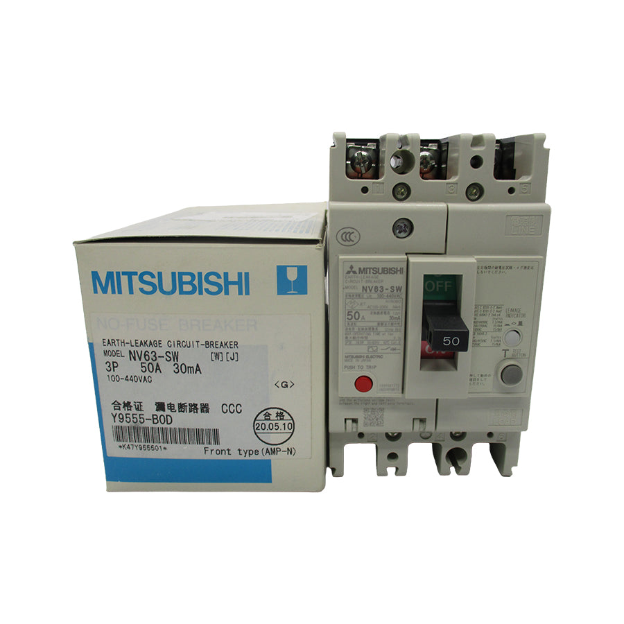MITSUBISHI NV63-SW 100-440VAC 50A 3P NSMP