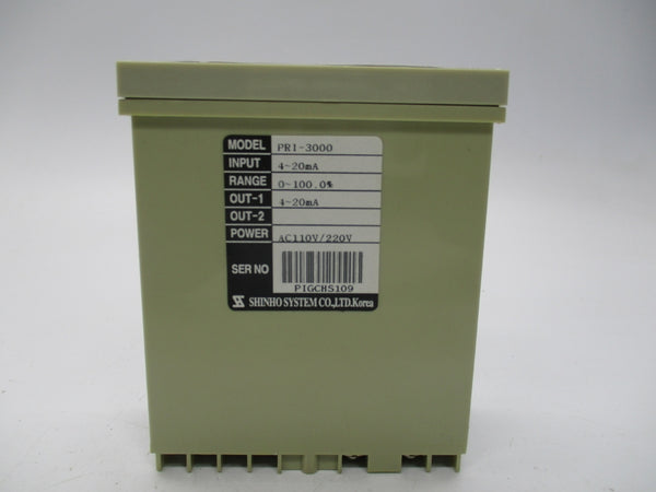 SHINHO PRI-3000 110/220VAC NSMP