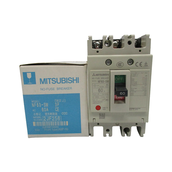 MITSUBISHI NF63-SW 220VAC 60A 3P NSMP